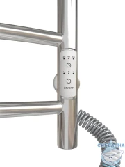 Полотенцесушитель электрический Санприз Классик П6 45Х60 U с полкой (хром) (подключение универсальное)