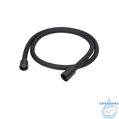 Шланг для душа, черный матовый, силиконовый, 1,2м, Optima Home, IDDIS, OPH12BLi19