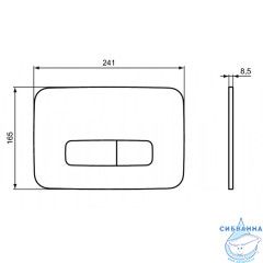 Кнопка смыва Ideal Standard OLEAS™ M3 R0123JG (хром матовый)