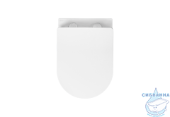 Унитаз подвесной безободковый Aquatek Вега AQ1905-00 (с сиденьем Soft Close (микролифт)