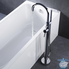 Смеситель для ванны напольный Am.Pm Sense F7514100 (хром)