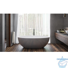 Ванна из искусственного камня Whitecross Diamond 170x87 (белый глянцевый)