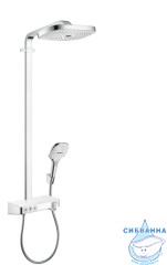 Душевая система Hansgrohe Raindance Select E 300 3jet Showerpipe 27127400