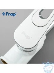 Смеситель кухни Frap F4049 (белый/хром)
