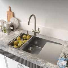 Коландер, нерж. сталь, сатин, 426*231, Kitchen Line, IDDIS, KOL23S0i59