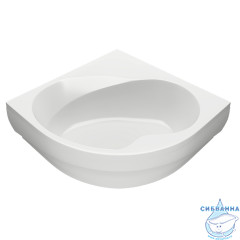 Акриловая ванна Bas Аура 150х150 с ножками