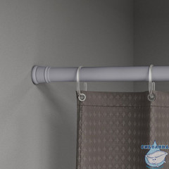 Карниз для ванны Iddis Elegante 110-200 серый SRC0120i14