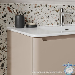 Тумба подвесная, 100 см, капучино, Edifice, IDDIS, EDI10C0i95 подходит умыв. 0101000i28