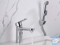 Смеситель с гигиеническим душем Aquatek Ника AQ1812CR (хром )