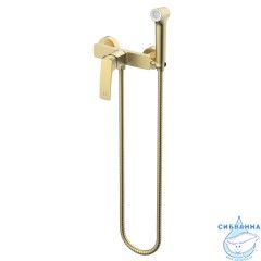 Смеситель с гигиеническим душем Azario Conda AZ-K2511MG (золото матовое)