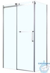 Душевое ограждение Azario Vancouver 120x100 AZ-NKF1131L 1000 профиль серебро, стекло прозрачное (без поддона)