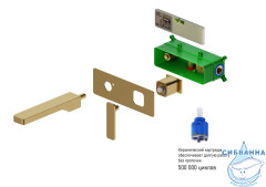 Смеситель для раковины встраиваемый Timo Torne 4371/02SM (антик )