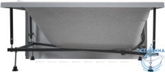 Акриловая ванна Aquanet West 140x70 с каркасом