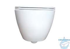 Унитаз подвесной безободковый Aquatek Поларис AQ0700-01 (с сиденьем Soft Close (микролифт)