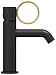  Смеситель для раковины Jacob Delafon Vivienne Signature E38682-LB3-BL (черный/латунь)
