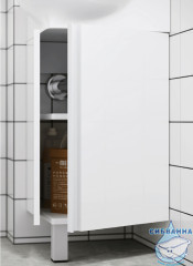 Тумба Aqwella Porto 45 белый с раковиной Дельта  45