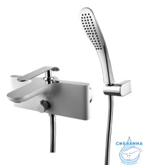 Смеситель для ванны Lemark Melange LM4914CW с душевым гарнитуром