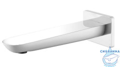 Излив для ванны Lemark LM4981CW (хром/белый)
