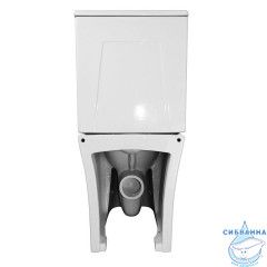 Унитаз напольный безободковый Azario Anteo Round AZ-1219A с бачком и сиденьем Soft Close (микролифт)