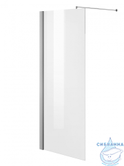 Боковая стенка Am.Pm Inspire 80 профиль хром, стекло прозраное