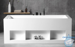 Акриловая ванна ABBER AB9339-1.7 170х80 с каркасом