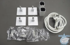 Полотенцесушитель электрический Санприз Контур П8 30х80 (белый матовый) (подключение универсальное)