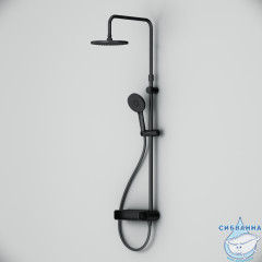 Душевая система Am.Pm X-Joy 220 1 режим F0785A622 (черный матовый)