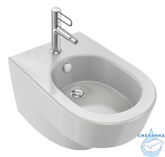 Смеситель для биде Jacob Delafon Odeon Rive Gauche E21033-BLV-CP (с донным клапаном) (хром/черный)