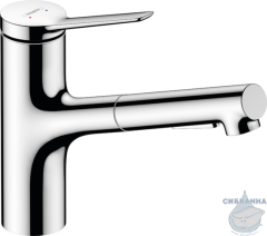  Смеситель для кухни Hansgrohe Zesis M33 74800000 (хром)