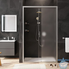 Дверь в нишу AM.PM Gem W90G-120-1-195MM 120 см профиль хром, стекло матовое