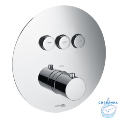 Встраиваемый смеситель для ванны Wasserkraft Dinkel 5844 (хром)