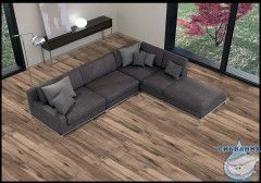 Плитка керамогранитная AZARIO MAPLE COFFEE 20х120 Matt (P231123217WM)