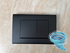 Инсталляция для унитаза Charus CC.300.80.01 с кнопкой смыва Charus Minimalista FP.310.DW.01 черный матовый,  с унитазом LYon 2.0 (с сиденьем Soft Close (микролифт)