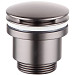 Донный клапан для раковины Lemark LM8500GM (графит)