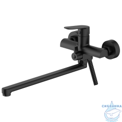 Смеситель для ванны Azario Alanti AZ-K1732B (черный матовый)