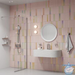 Смеситель для ванны IddisTwist TWISBBTi02WA (хром)