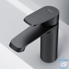 Смеситель для раковины AM.PM Func F8F02122 (черный матовый)