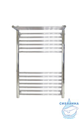 Полотенцесушитель водяной Санприз Аврора П14 80х50 с полкой (нижнее подключение)