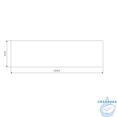 Панель фронтальная AM.PM Gem 170