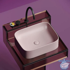  Раковина на столешницу 51 см Ceramicanova Element CN6052MP (розовый)