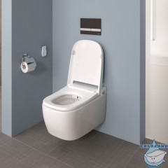 Унитаз подвесной с функцией биде VitrA V-Care Basik 5674B003-6193 с сиденьем Soft Close (микролифт)