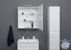 Пенал подвесной Aquanet Палермо 35 белый глянец 203943