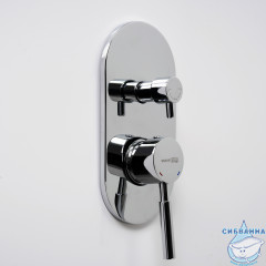 Встраиваемый смеситель для ванны WasserKRAFT Main 4141 (хром)