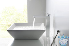 Смеситель для раковины Timo Torne 4311/00-16F (без донного клапана) (хром/белый)