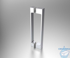 Душевое ограждение Vincea Альфа 90x90 профиль хром, стекло прозрачное VSQ-3AL900CL