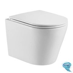Унитаз подвесной безободковый Calypso CS53UQ-OK с сиденьем Soft Close (микролифт)