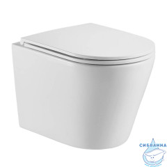 Унитаз подвесной безободковый Calypso CS53UQ-OK с сиденьем Soft Close (микролифт)