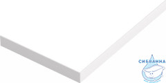 Экран для подонна Bas ESSENTIA, FLOW, STELLA 1000x900 белый