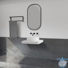 Раковина на столешницу 60 см ABBER Stein AS2605