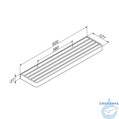 Полочка Damixa Jupiter DA7737600